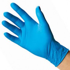 Box Of 10,Nitrile Gloves, Blue, Size Large