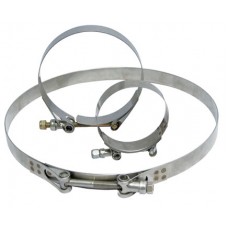 QTY 10, T Clamps 48-51mm Zinc Plated