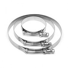 QTY 10, T Clamps 17-19mm  Stainless Steel