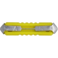 Box Of 50, Continental Fuse 5A Yellow